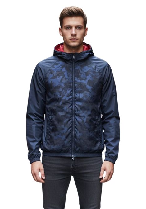 Giubbino reversibile con cappuccio e cerniera EMPORIO ARMANI | Giubbotti | E9.3Z1B88.1NSKZ00300